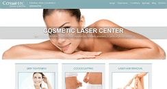 Desktop Screenshot of cosmeticlasercenterwf.com